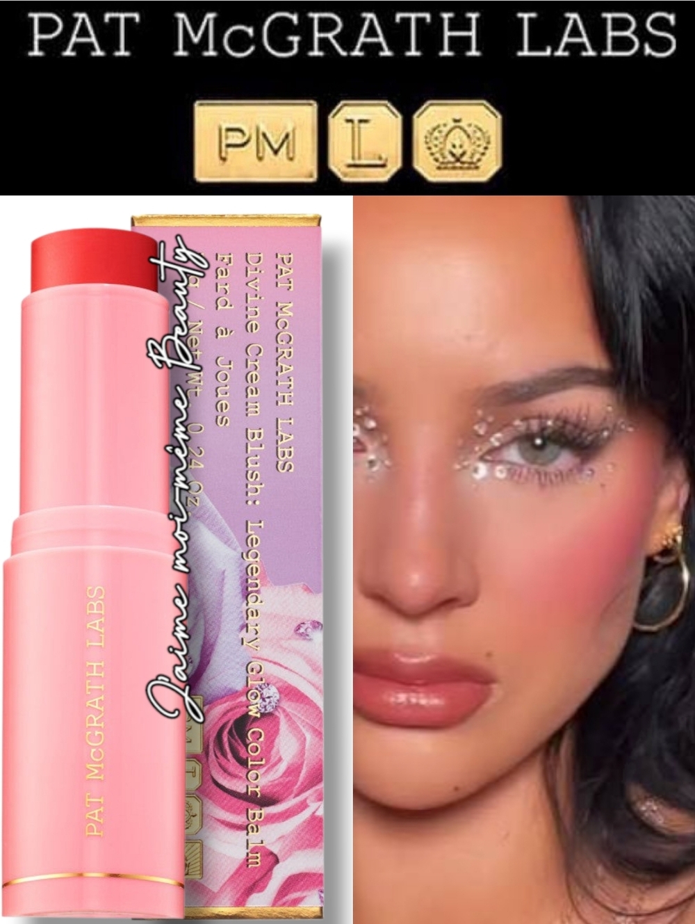 Pat Mcgrath Cream Blush And Lip Stick In Paradise Peony - Pink